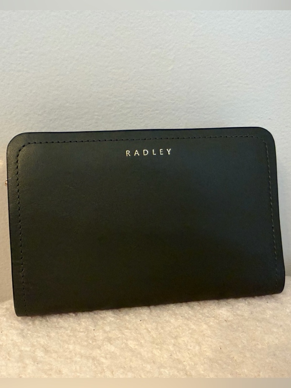 Radley Olive Green Leather Zip Wallet